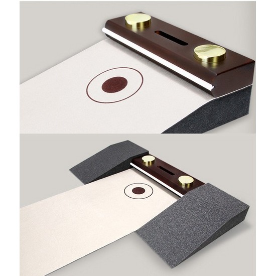 쉘톤 루키루키 인테리어 럭셔리 골프 퍼팅매트 (매트+우드리터너)_이미지