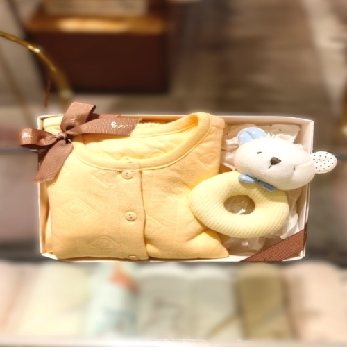 아가방앤컴퍼니 아가방 엘루 내의 베코 딸랑이 인형 선물세트 01S75760463402