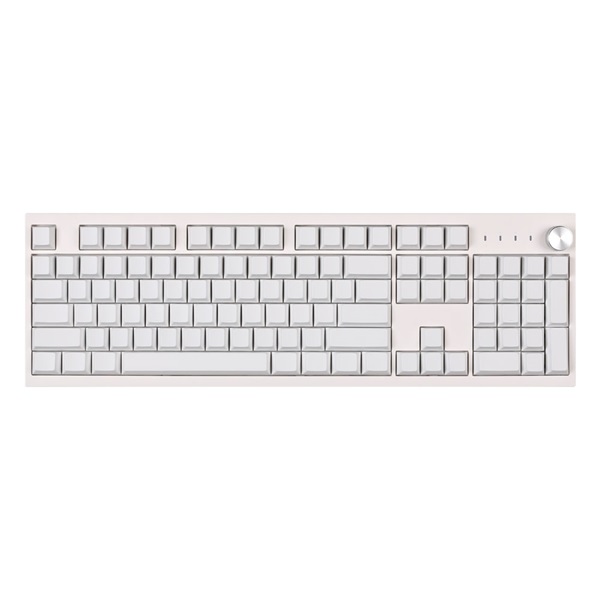 화이트 무각 키캡