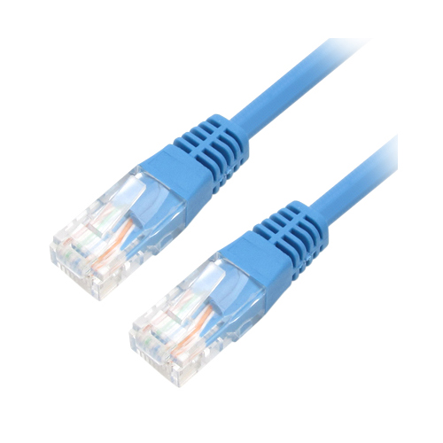 강원전자 NETmate CAT.5e UTP 다이렉트 랜케이블 블루 (20m)_이미지