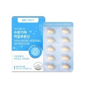  한미생활건강 수분가득 히알루론산 500mg 60캡슐 [1개]
