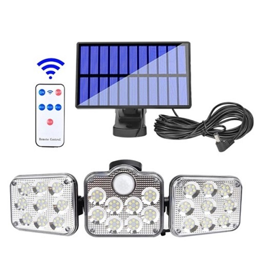 LED 3방향 태양광 센서등