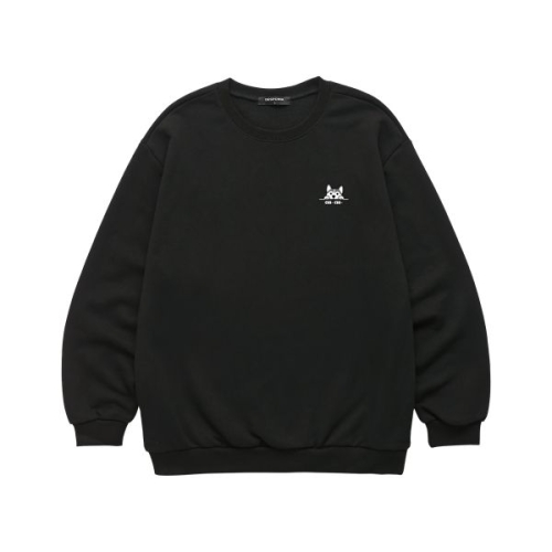 밴웍스 VANNWORKS CHI 맨투맨 VNDTS304 블랙 3160171_이미지