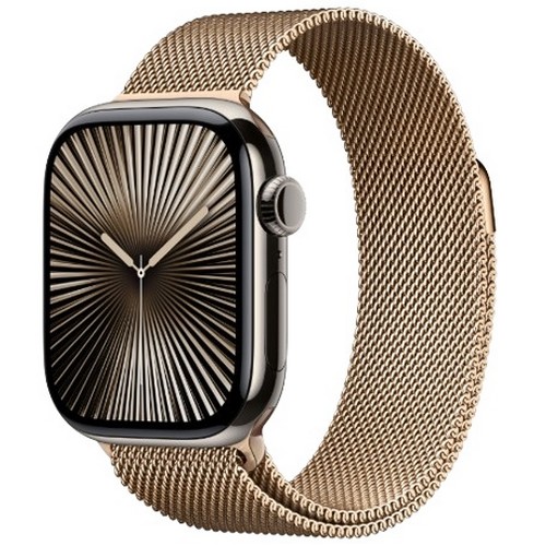 APPLE 워치 시리즈10 46mm Cellular 내추럴 티타늄 (밀레니즈루프)_이미지