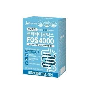  JW중외제약 프리바이오틱스 FOS 4000 5g 30포 [6개]