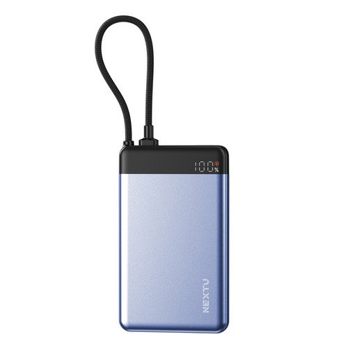 이지넷유비쿼터스 NEXTU 22.5W 보우반 보조배터리 1009QPB 10000mAh_이미지