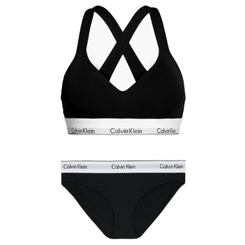 캘빈클라인 캘빈클라인언더웨어 브라렛 팬티 세트 QF1654/F3787 (1세트)