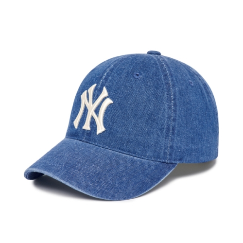 MLB 공용 데님 언스트럭쳐 볼캡 3ACPD013N-50INS_이미지