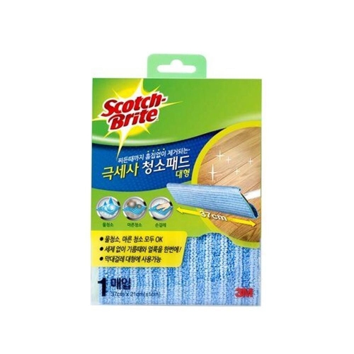 극세사 청소포 리필 대형 1매