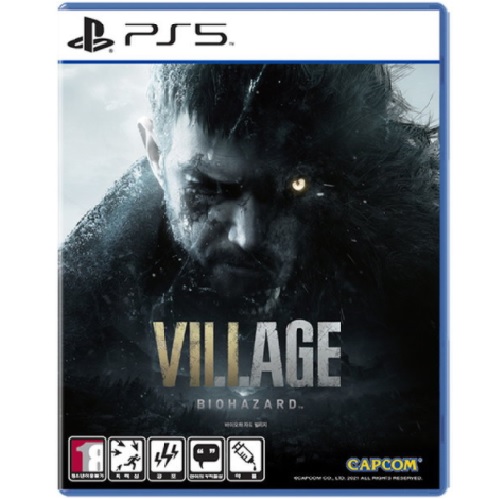 캡콤 바이오하자드 빌리지 한글판 (PS5, 패키지디스크/중고)