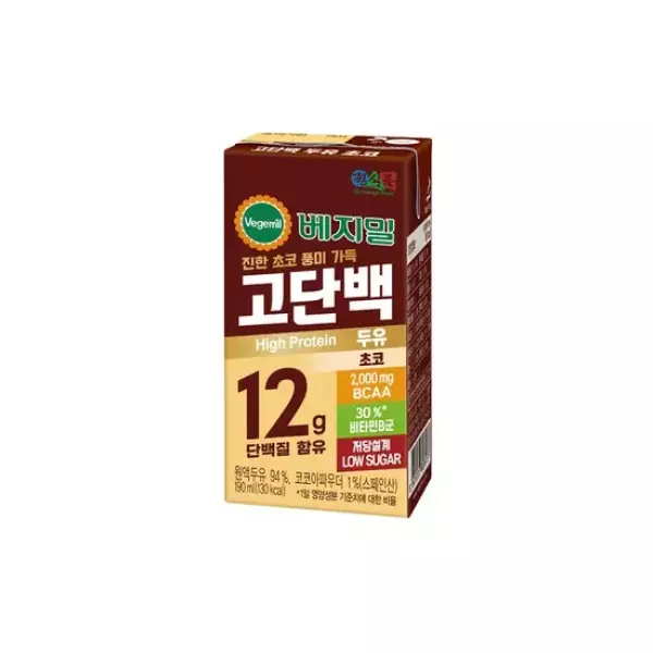 정식품 베지밀 고단백 초코두유 190ml (32개)_이미지