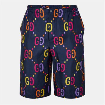 남성 버뮤다 바지 Mens Bermuda Shorts 326722 Bl Nght/Prpl/Mc 149268315_이미지