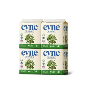 에스에스케이 이브네 유기농 순면 대형 14개 (4팩(56개))