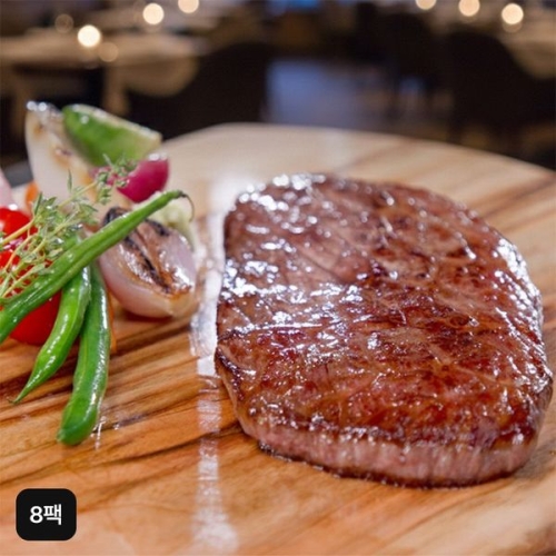 주식회사 에스엘 강병원 한우투뿔 스테이크 150g (8개)_이미지