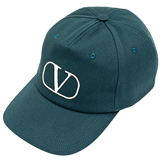 발렌티노 브이로고 시그니처 베이스볼 캡 1Y2HDA10 EXX (LQ0, 그린)_이미지