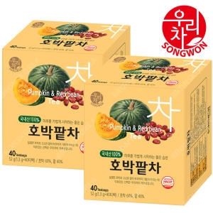 송원식품 호박팥차 40티백 (2개)_이미지