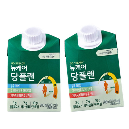 대상웰라이프 뉴케어 당플랜 호두맛 200ml (144개)_이미지