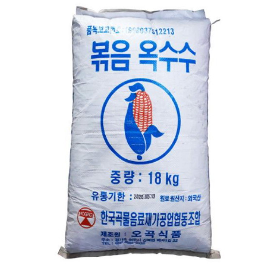 오곡식품 볶음 옥수수차 18kg