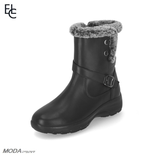 경량 쿠션 방한 퍼 기모 여성 부츠 1XWA35XK-GN