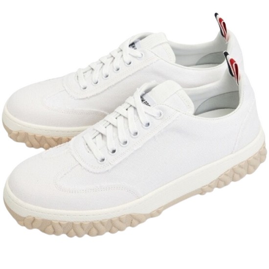 톰브라운 삼선 스트라이프 프레이 스니커즈 MFD258A F0102 100_이미지