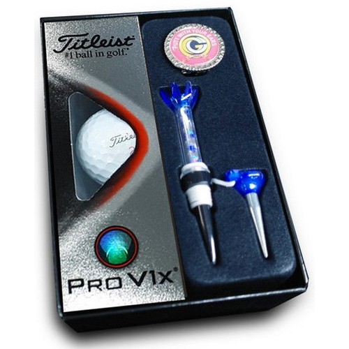타이틀리스트 프로 V1X 선물세트 (3개+볼마커+골프티)_이미지