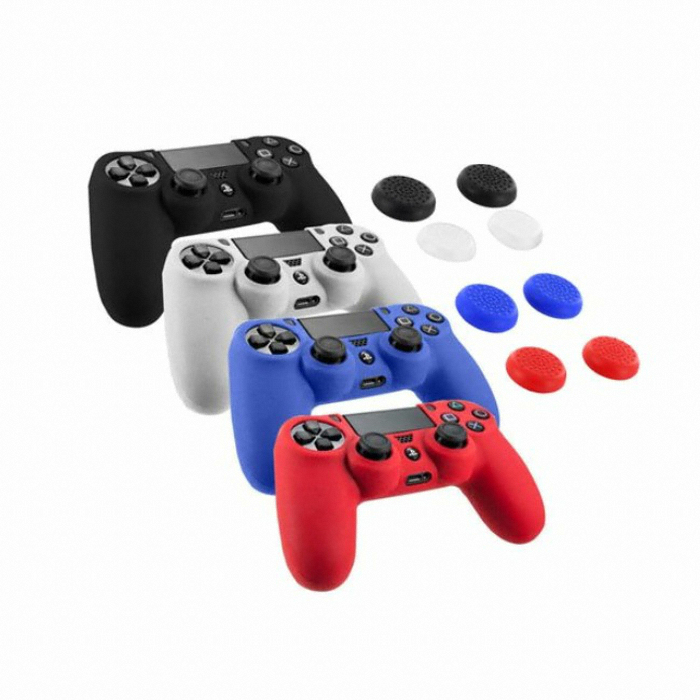 듀얼쇼크4 실리콘 커버 + 아날로그 스틱커버