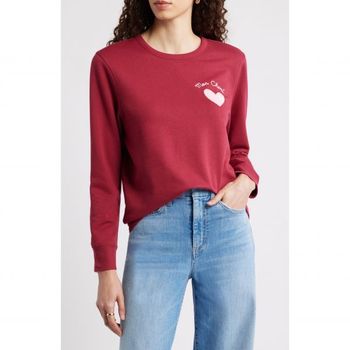 Caslon 캐슬론 몬 체닐 자수 스웨트셔츠 7578704