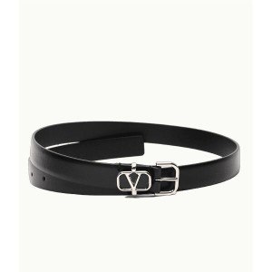 발렌티노 보장 4W0T0SE9 LCF 0NO / 4W2T0SE9 V 로고 레더 벨트 574094_이미지