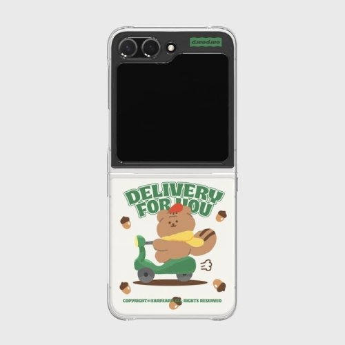 어프어프 DELIVERY ZIZI Z플립-클리어하드 E2310_0152_이미지