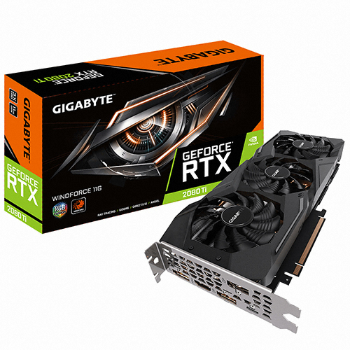 GIGABYTE 지포스 RTX 2080 Ti UDV WF3 D6 11GB