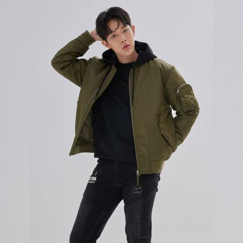 잠뱅이 후드 탈부착 항공점퍼 WN3WWU501-KA