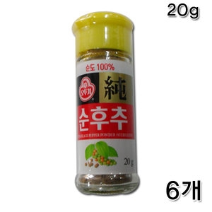 오뚜기 순후추병 20g (6개)_이미지