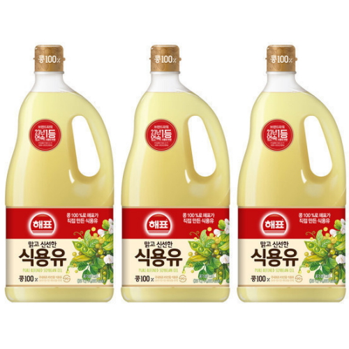 사조대림 해표 식용유 1.8L (3개)