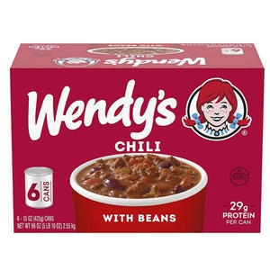 웬디스 칠리 위드 빈 통조림 425g (6개)_이미지