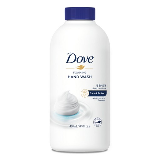 유니레버 도브 포밍 핸드워시 딥 모이스처 리필 430ml (3개)