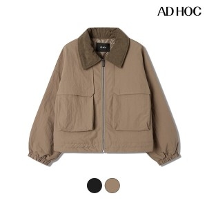 동광인터내셔날 애드혹 여성 아웃포켓 숏 패딩 점퍼 HAAUJ50-1_DJ