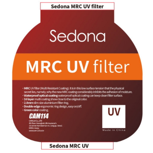 세도나 MRC UV 렌즈필터 (58mm)_이미지
