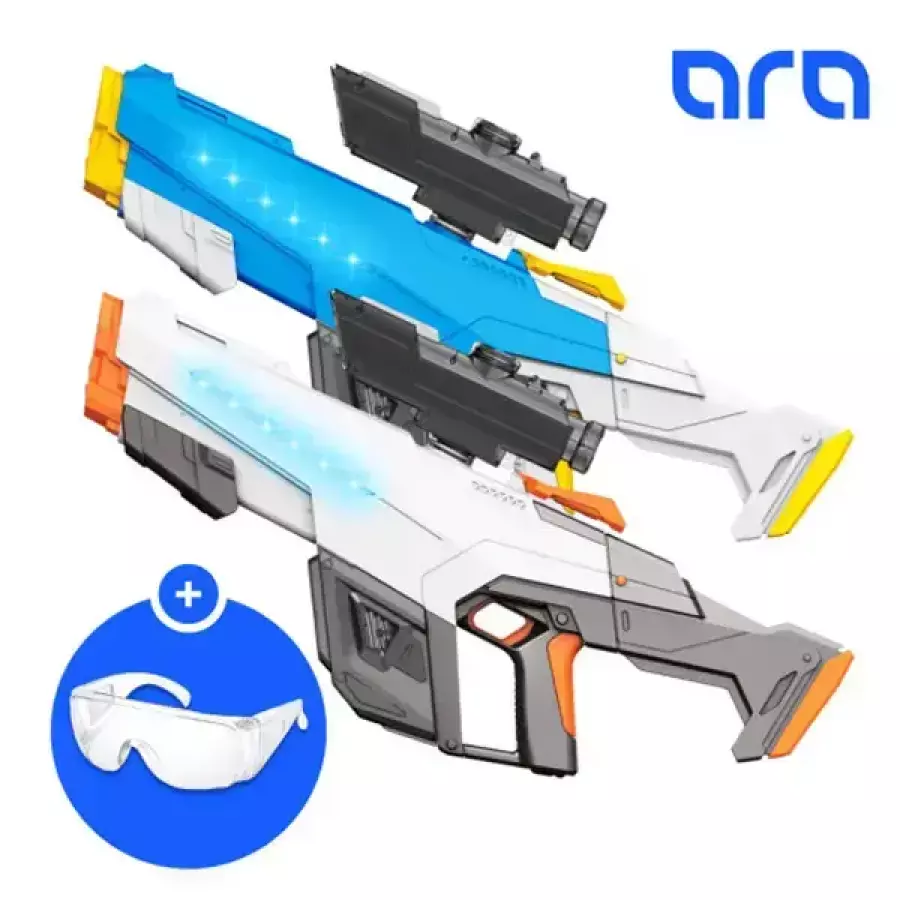 ARA 스페이스 건 전동물총 / 워터밤 물총 / 자동 물총 / 투명고글 포함 / 국내인증이미지입니다. 누르면 해당 게시물로 새창이동합니다.