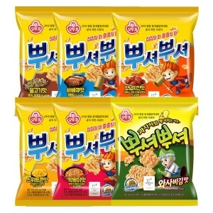 오뚜기 뿌셔뿌셔 칠리치즈맛 90g (24개)_이미지