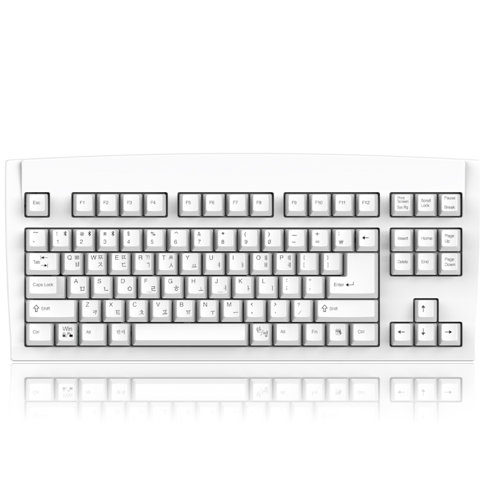 QSENN DT35 89 유무선 기계식 화이트 (중고)_이미지