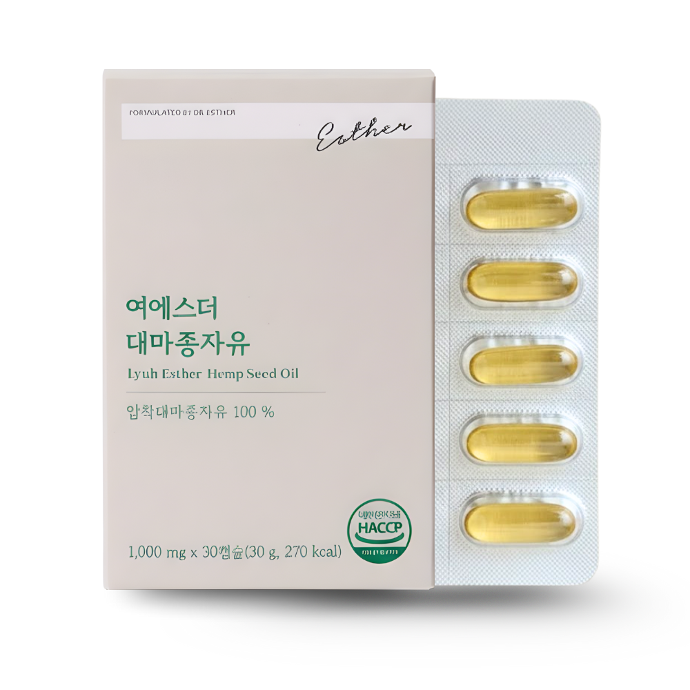 에스더포뮬러 여에스더 대마종자유 30캡슐 (18개)_이미지
