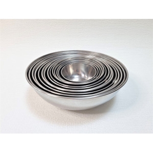 SM 스텐 후지비빔기 11cm 그릇 국수 냉면 비빔밥 라면 우동 공기 막걸리잔 대접 믹싱볼 면기 볼_이미지