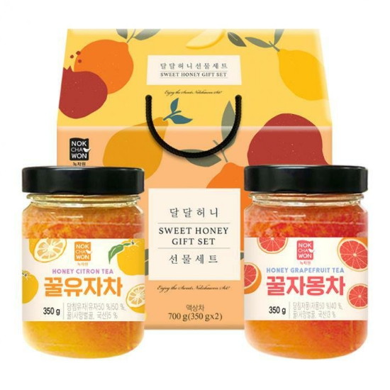 녹차원 달달허니 선물세트 (5개)_이미지