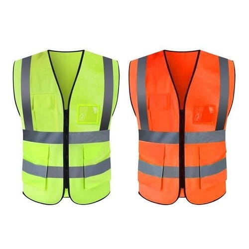셀러허브 패션 JHP4281V_51CE 야광조끼 형광조끼 인쇄가능 그린 오렌지