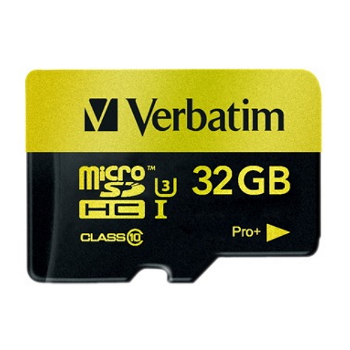버바팀 micro SDHC CLASS10 UHS-I U3 Pro Plus (32GB)_이미지