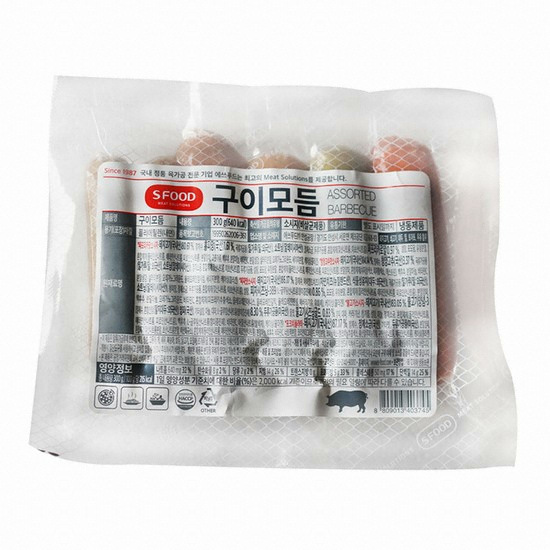 에쓰푸드 구이 모듬 소시지 300g (1개)_이미지