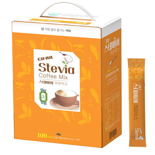 모카씨엔티 코나 스테비아 커피믹스 100T