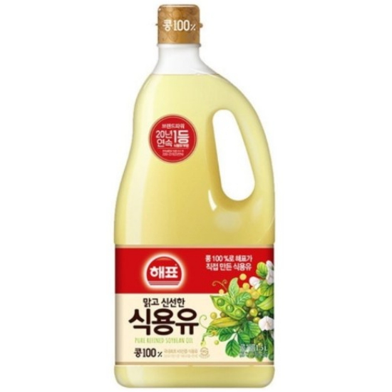 해표 식용유 1.5L이미지입니다. 누르면 해당 게시물로 새창이동합니다.