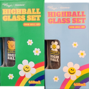 SGC�ַ�� �۶󽺶� X�������� ���̺� �۶� ��Ʈ 410ml