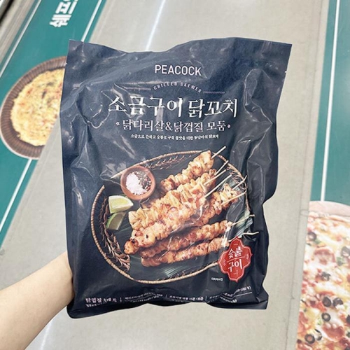 이마트 피코크 소금구이 닭꼬치 600g (1개)_이미지